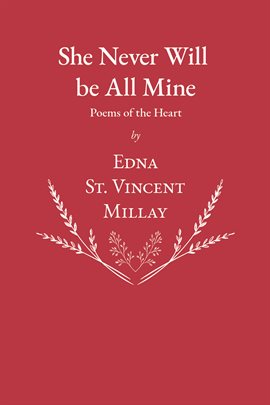 Cover image for She Never Will be All Mine - Poems of the Heart