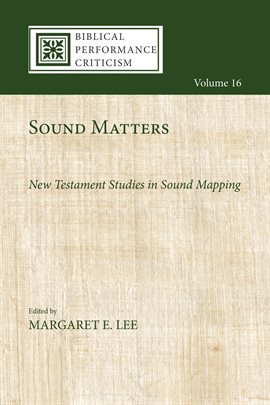 Cover image for Sound Matters