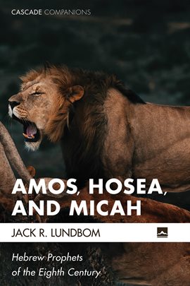 Cover image for Amos, Hosea, and Micah