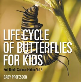Cover image for Life Cycle Of Butterflies for Kids, Vol. 4