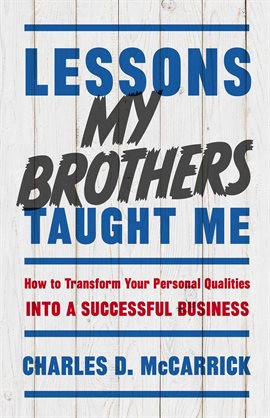 Cover image for Lessons My Brothers Taught Me
