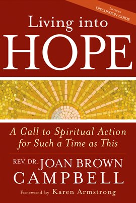 Cover image for Living into Hope