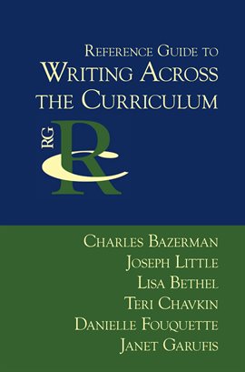 Cover image for Reference Guide to Writing Across the Curriculum