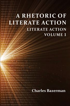 Cover image for A Rhetoric of Literate Action