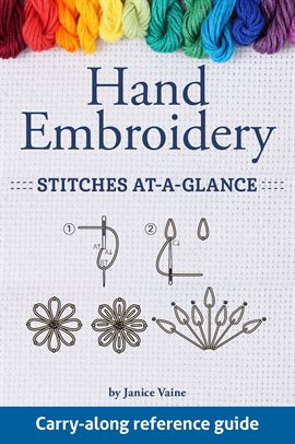 Cover image for Hand Embroidery Stitches At-A-Glance
