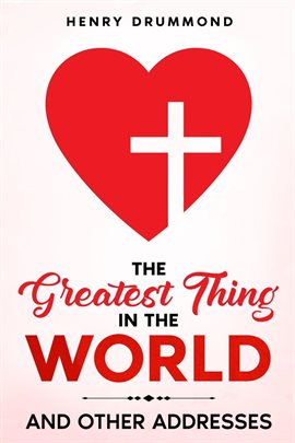 Imagen de portada para The Greatest Thing in the World