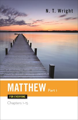 Cover image for Matthew for Everyone, Part 1