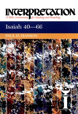 Cover image for Isaiah 40-66