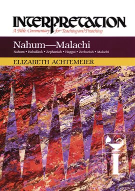 Cover image for Nahum--Malachi