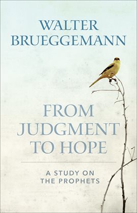 Cover image for From Judgment to Hope
