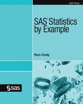 Imagen de portada para SAS Statistics by Example