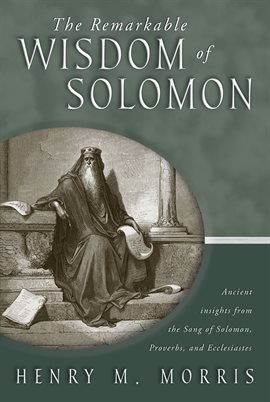 Cover image for The Remarkable Wisdom of Solomon