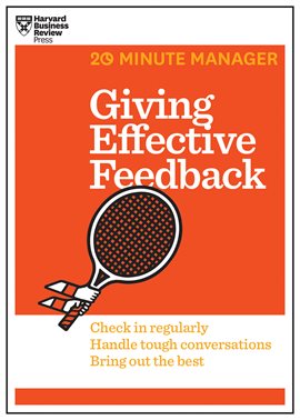 Cover image for Giving Effective Feedback
