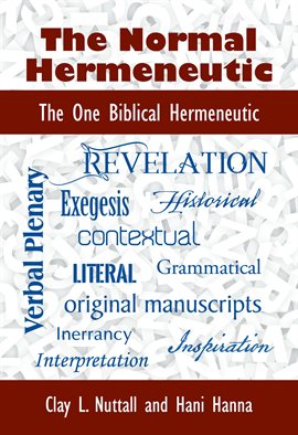 Cover image for The Normal Hermeneutic