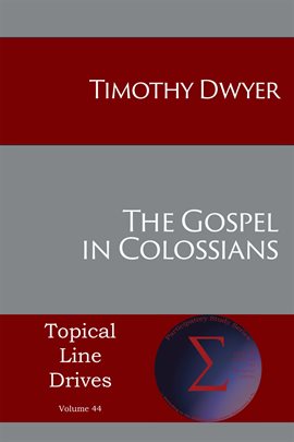 Imagen de portada para The Gospel in Colossians