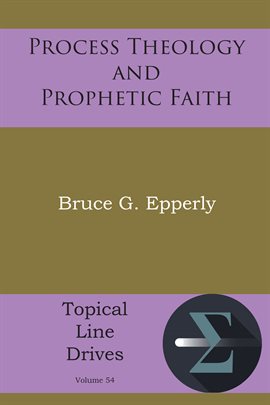 Imagen de portada para Process Theology and Prophetic Faith