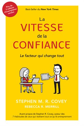Cover image for La Vitesse De La Confiance