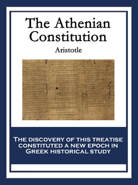 Cover image for The Athenian Constitution