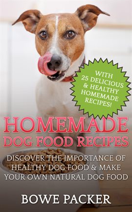Imagen de portada para Homemade Dog Food Recipes
