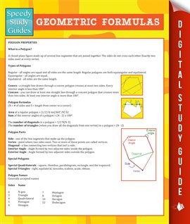Cover image for Geometric Formulas