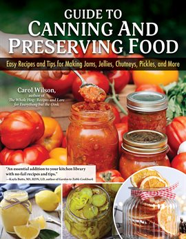 Cover image for Guide to Canning and Preserving Food