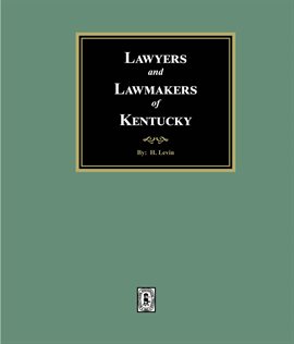 Cover image for Lawyer and Lawmakers of Kentucky