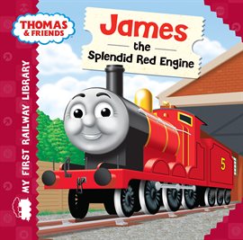 Cover image for James the Splendid Red Engine