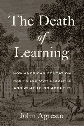 Cover image for The Death of Learning