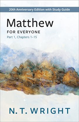 Imagen de portada para Matthew for Everyone, Part 1