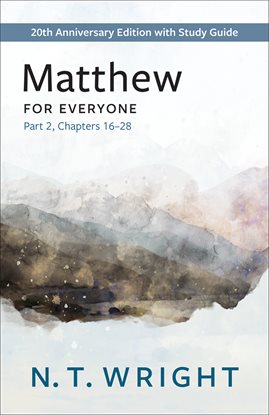 Imagen de portada para Matthew for Everyone, Part 2