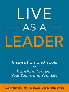 Cover image for Live as a Leader