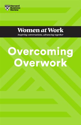 Cover image for Overcoming Overwork