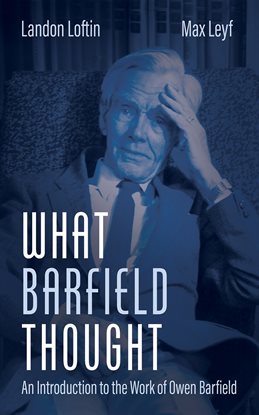 Cover image for What Barfield Thought