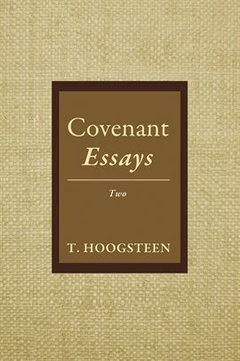 Cover image for Covenant Essays: Two