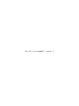 Cover image for Everything Must Change!