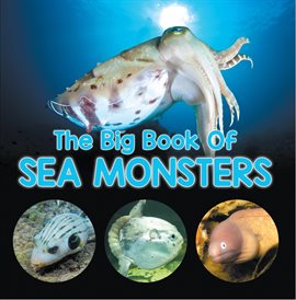 Imagen de portada para The Big Book Of Sea Monsters (Scary Looking Sea Animals)