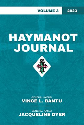 Cover image for Haymanot Journal Volume 3 2023