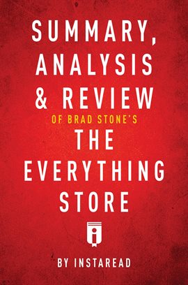 Cover image for Summary, Analysis & Review of Brad Stone's The Everything Store