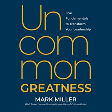 Cover image for Uncommon Greatness