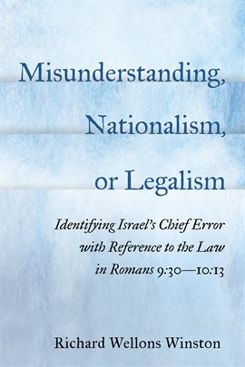 Imagen de portada para Misunderstanding, Nationalism, or Legalism