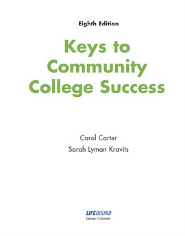Cover image for Keys to Community College Success