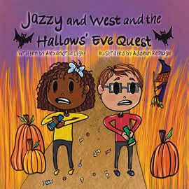 Cover image for Jazzy and West and the Hallows' Eve Quest