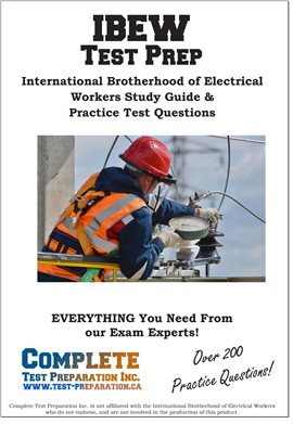 Cover image for IBEW Prep: International Brotherhood of Electrical Workers Study Guide & Practice Test Questions