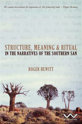 Cover image for Structure, Meaning and Ritual in the Narratives of the Southern San