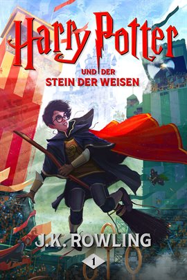 Cover image for Harry Potter und der Stein der Weisen