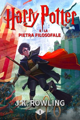 Cover image for Harry Potter e la Pietra Filosofale