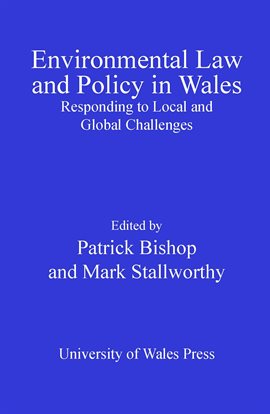 Cover image for Environmental Law and Policy in Wales