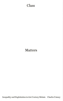 Cover image for Class Matters