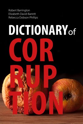 Cover image for Dictionary of Corruption