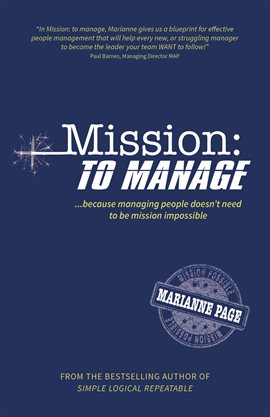 Cover image for Mission: To Manage